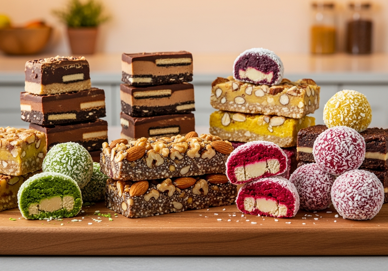 No Bake Protein Bars