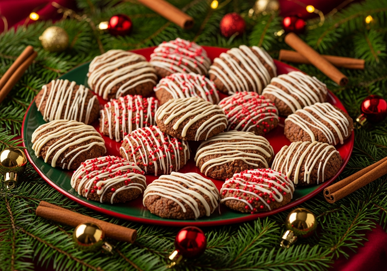 Christmas No Bake Cookies