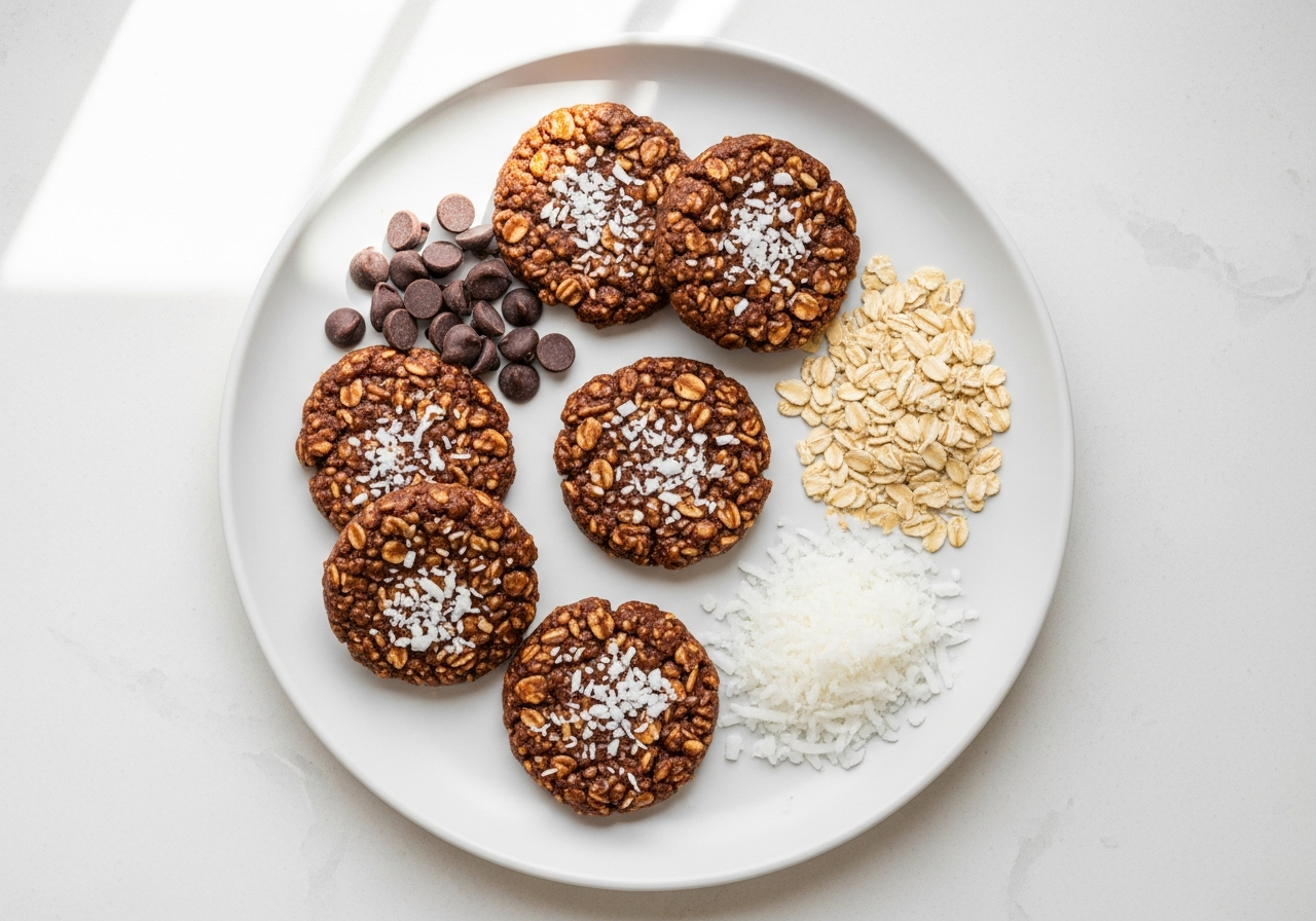 3-Ingredient No Bake Cookies