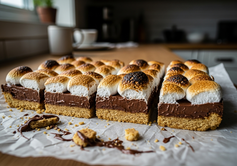 S'mores No Bake Bars