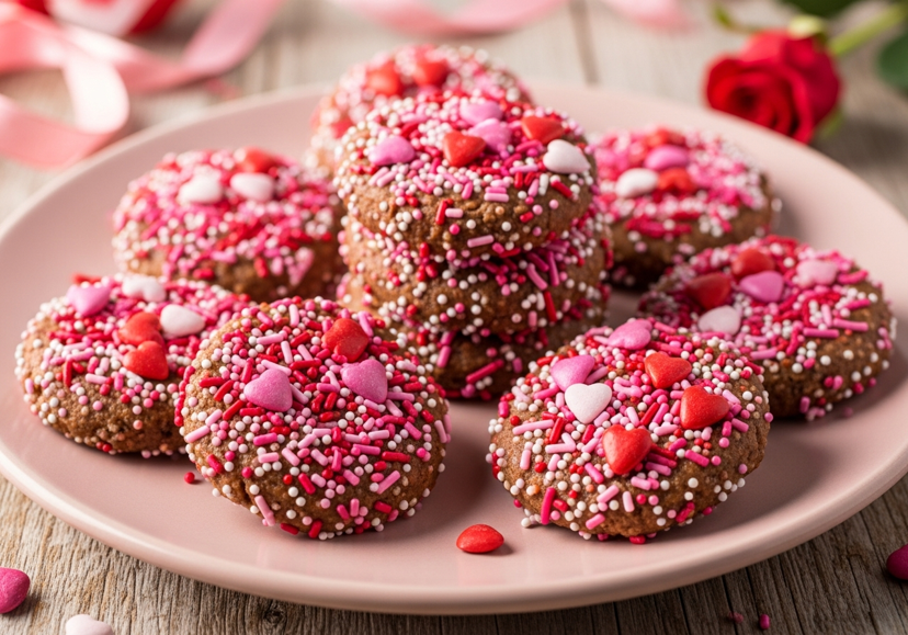 Valentine's Day No Bake Cookies