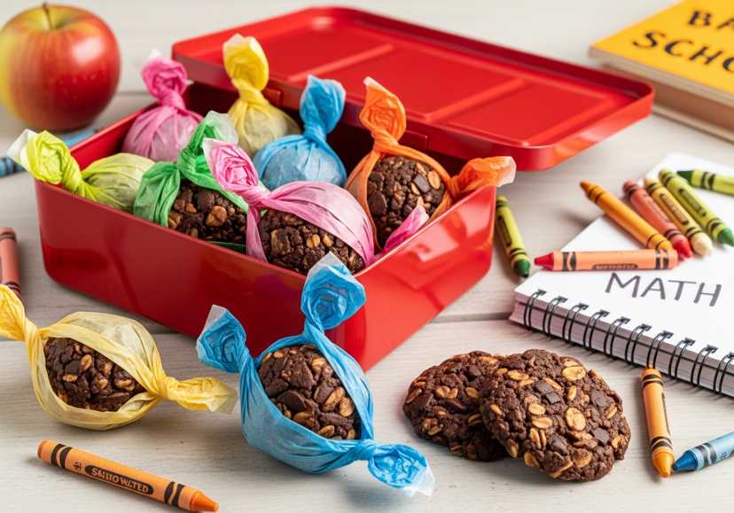 Back-to-School No Bake Cookies