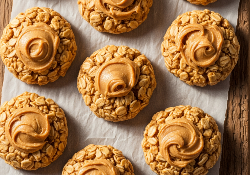 Peanut Butter No Bake Cookies
